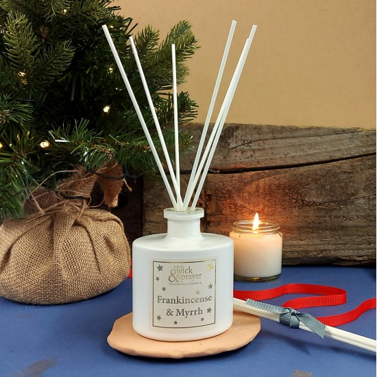 Frankincense and Myrrh Christmas Reed Diffuser